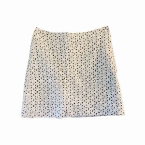 Molly B. Lace Nautical White Skirt